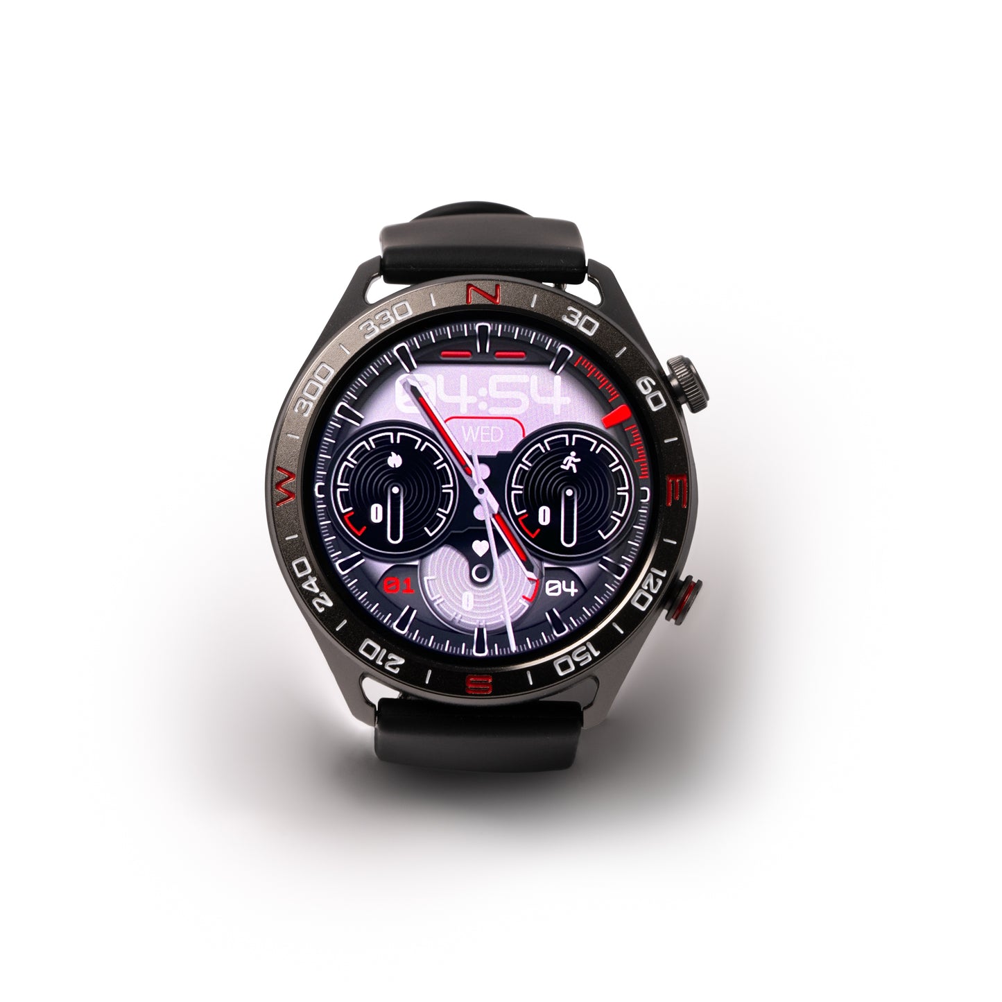 Reloj inteligente con funciones de actividad.
