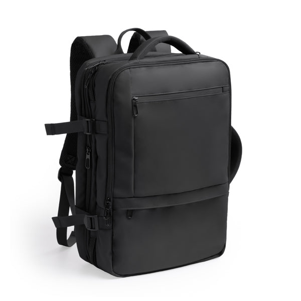 Mochila de viaje extensible Rayan de PU Leather