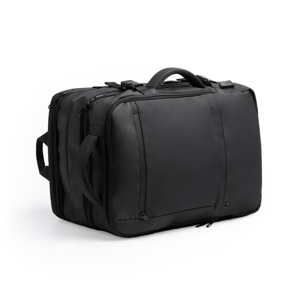 Mochila de viaje extensible Rayan de PU Leather