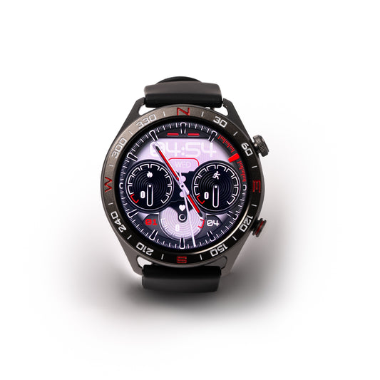 Reloj inteligente con funciones de actividad.