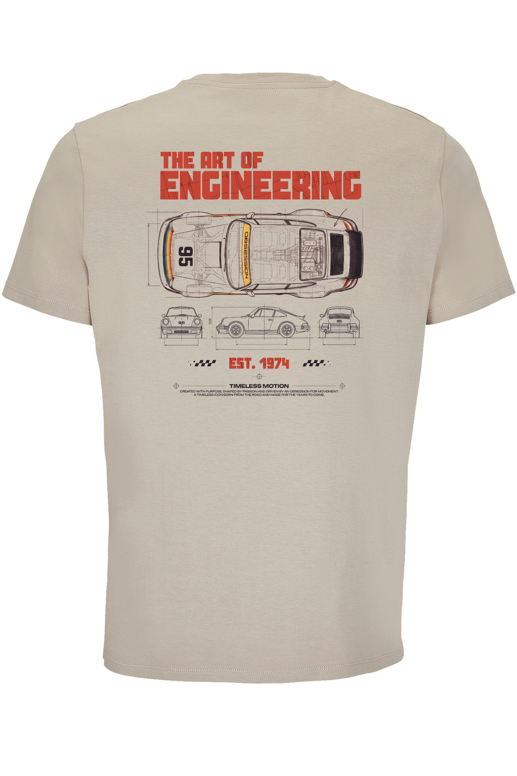 Camiseta Oversize “The Art of Engineering”