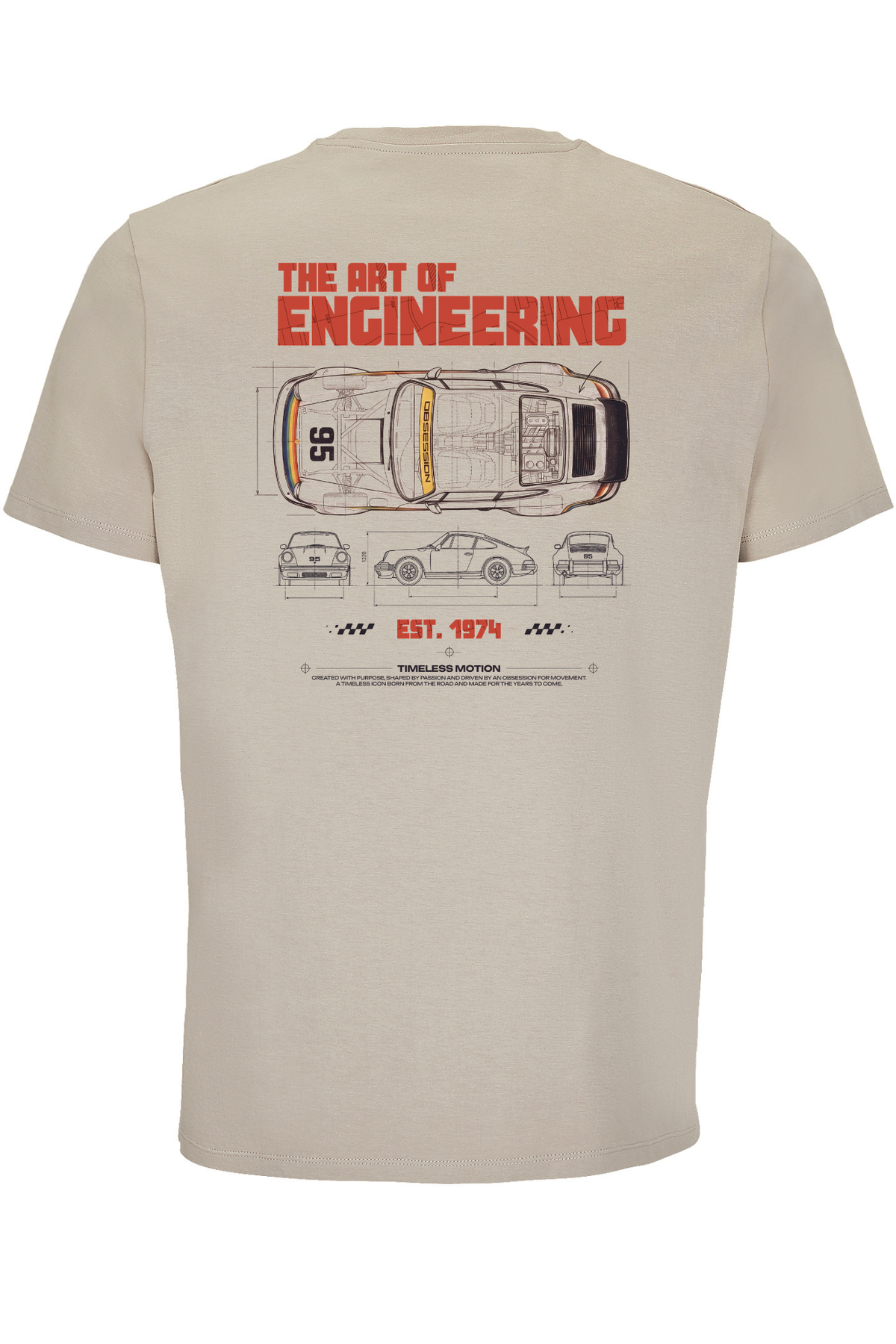Camiseta Oversize “The Art of Engineering”