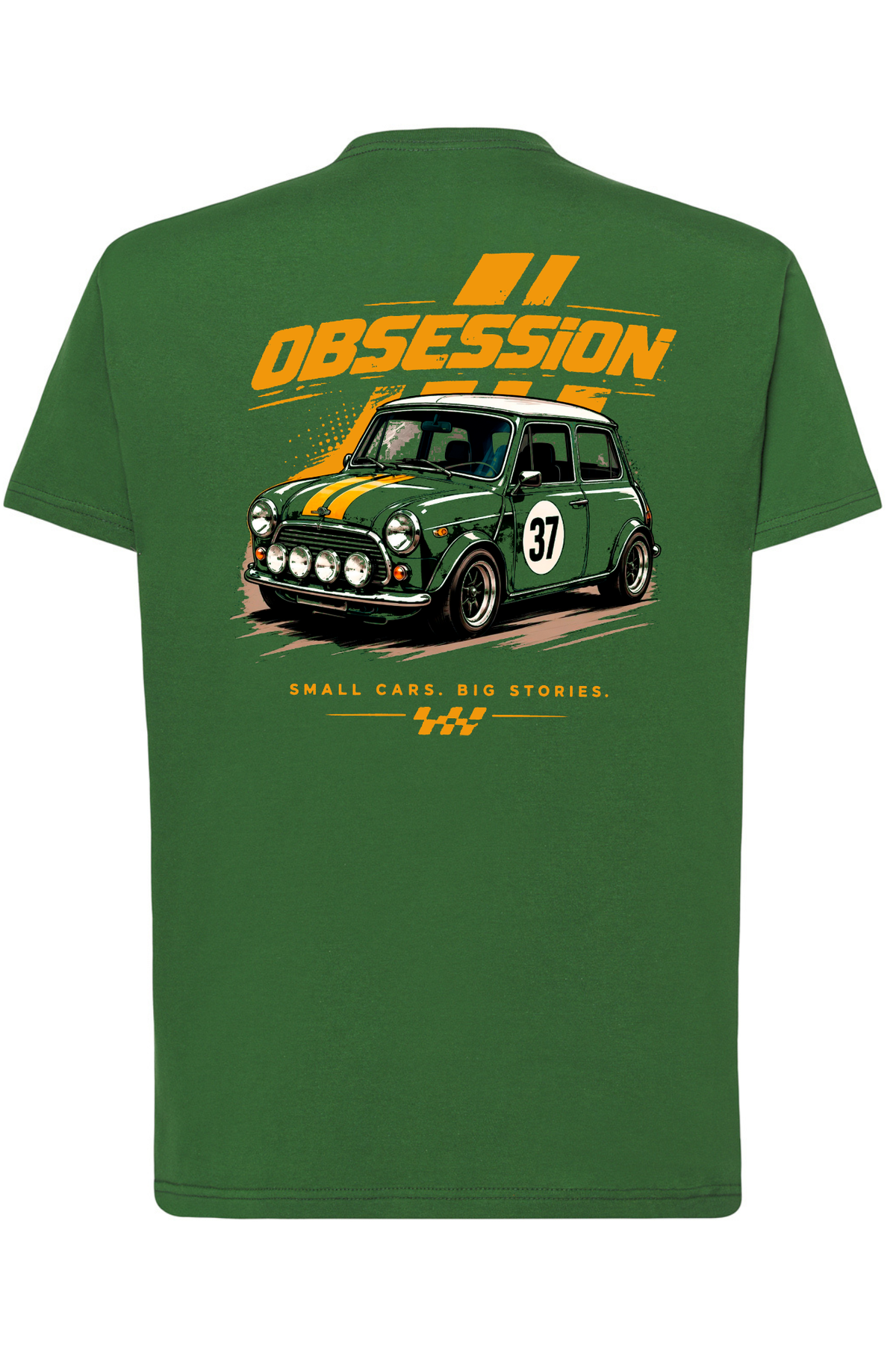 Camiseta “Small Cars, Big Stories”