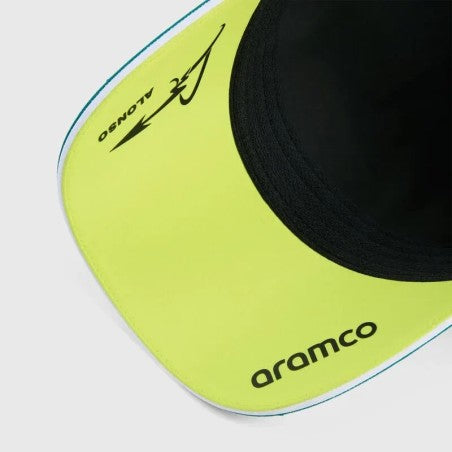 2026 Fernando Alonso Replica Gorra Lima Aston Martin F1 Team