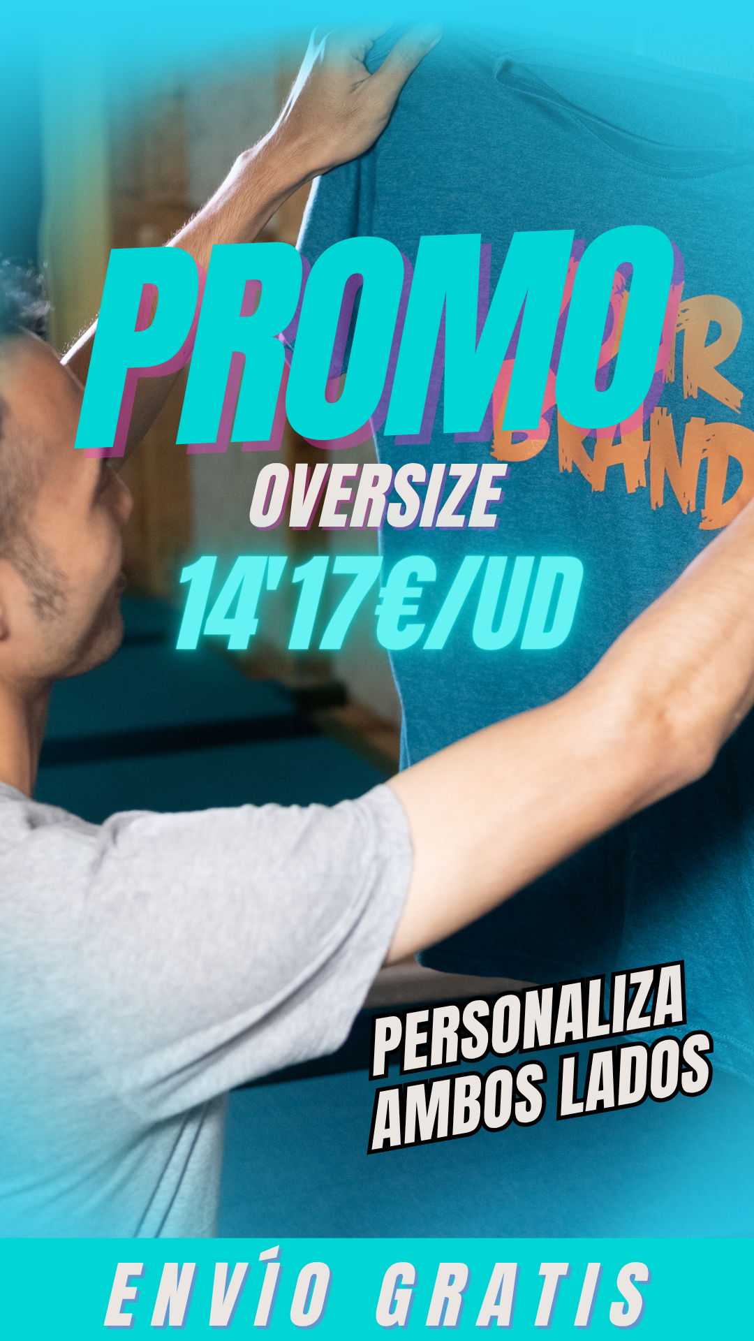 CAMISETAS OVERSIZE PROMOCIÓN