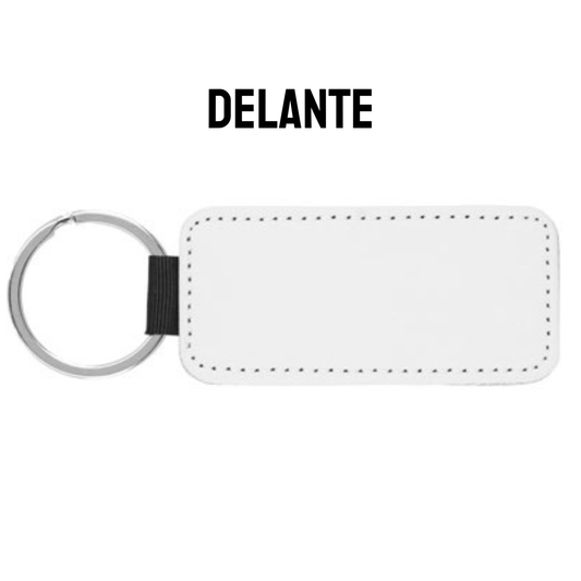 Llaveros Personalizados de Piel Sintética – Acabado Brillo