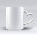 Taza corazón personalizada