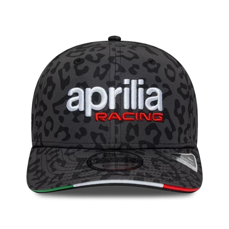 Gorra Aprilia Replica Mugello Race Special 9SEVENTY Stretch Snap Negro