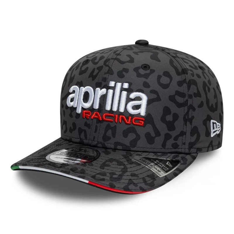 Gorra Aprilia Replica Mugello Race Special 9SEVENTY Stretch Snap Negro