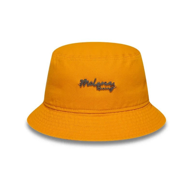 Gorra McLaren x Reiss bucket hat, tapered, New Era, naranja