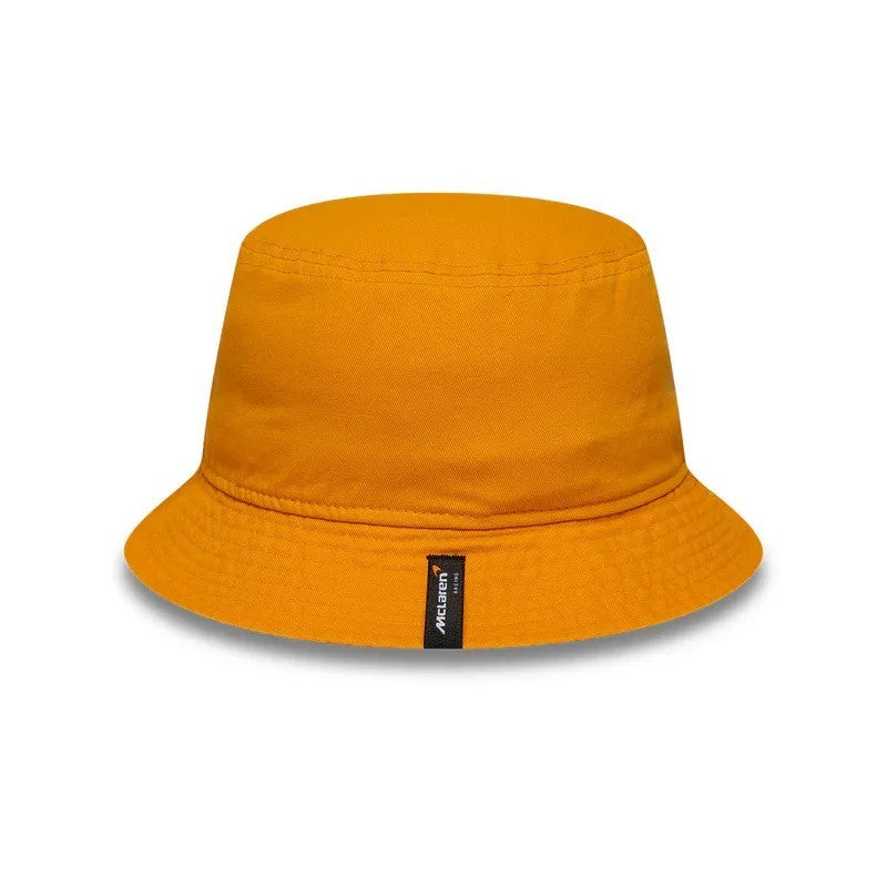 Gorra McLaren x Reiss bucket hat, tapered, New Era, naranja