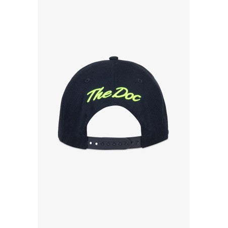 Gorra VR46 Heritage Mid Visor Azul