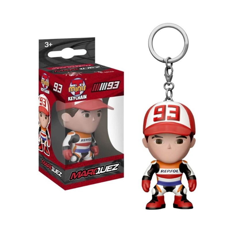 Llavero T-Mini Marc Márquez MM93 6,5 cm