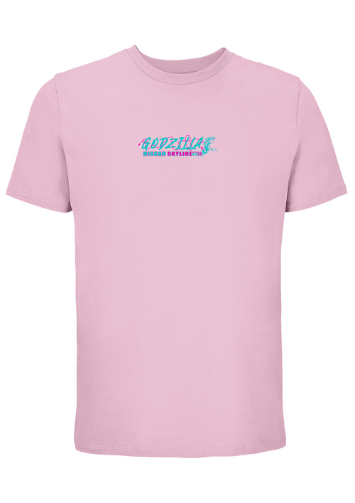 Camiseta Godzilla R34 – Nissan Skyline GT-R | Algodón Orgánico